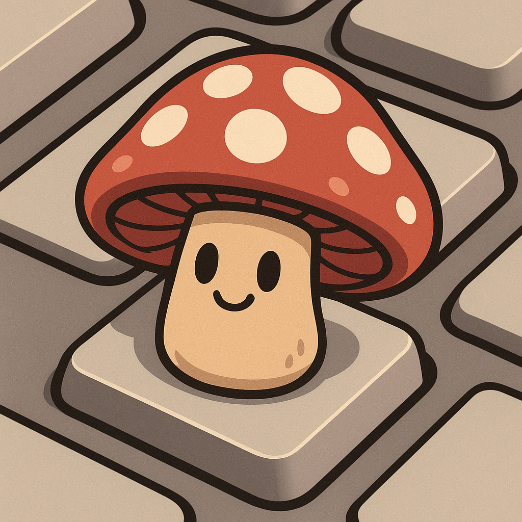 Mushroom Key Cap